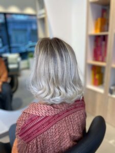 balayage minéral à l'argile sans ammoniaque doux pour les cheveux