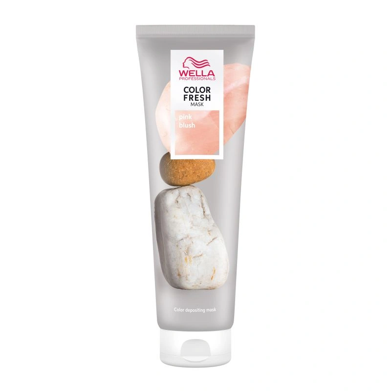 Masque colorant Pink Blush Wella Color Fresh – soin rosé pour cheveux blonds et pastel