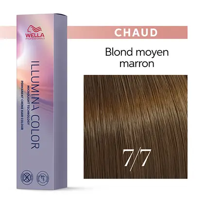 tube coloration Illumina Color 7/7 Wella