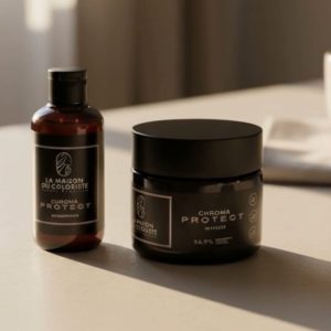 Gamme Chroma Protect soins capillaires bio pour cheveux colorés Made in France